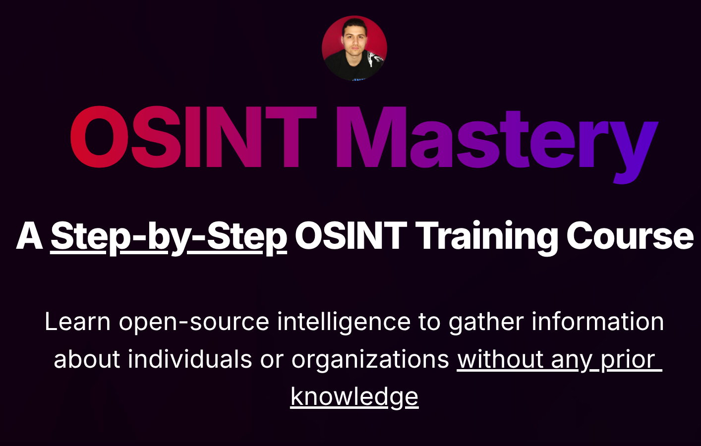 OSINT Mastery